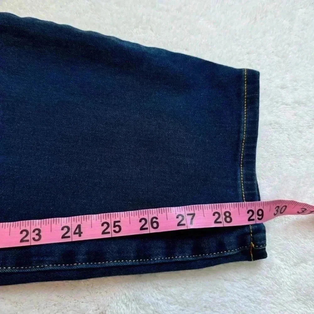 Betabrand Yoga‎ Denim Skinny Jeans Womens 3X Long Pull On Jeans
